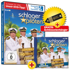 Sommer-Sonnen-Feeling CD+DVD-Paket + GRATIS Schlüsselanhänger