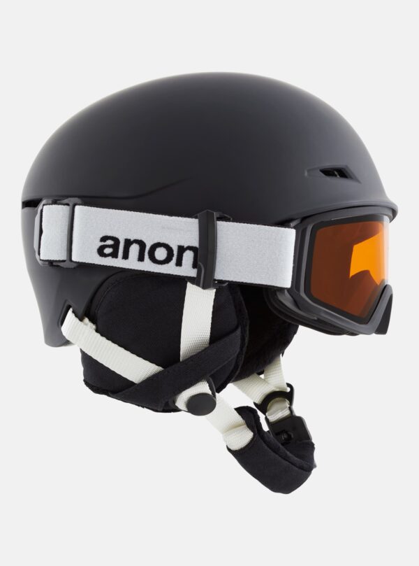 Anon Kids' Define Ski & Snowboard Helmet, Black, SM