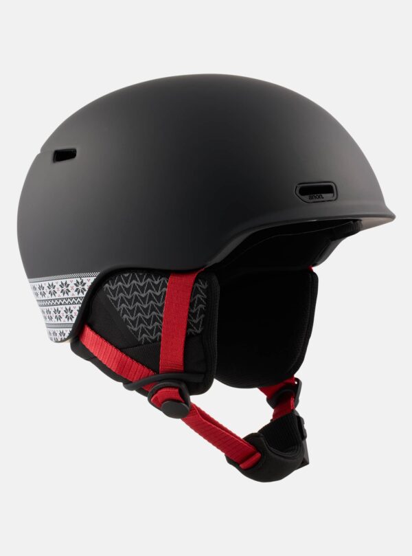 Anon Kids' Oslo WaveCel Ski & Snowboard Helmet, Cabin Black, LX