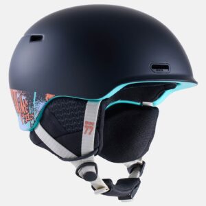 Anon MINE77 Oslo WaveCel® Ski & Snowboard Helmet, True Black/Robin's Egg, L