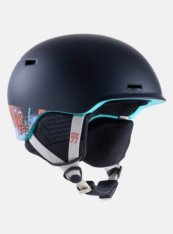 Anon MINE77 Oslo WaveCel® Ski & Snowboard Helmet, True Black/Robin's Egg, L