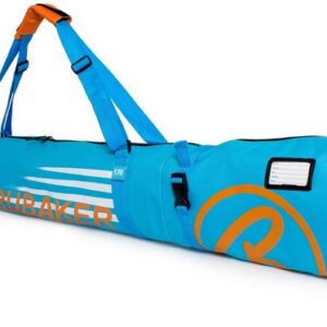 BRUBAKER Skitasche Carver Champion Ski Tasche - Blau (Skibag für Skier und Skistöcke, 1-tlg., reißfest und schnittfest), gepolsterter Skisack mit Zipperverschluss