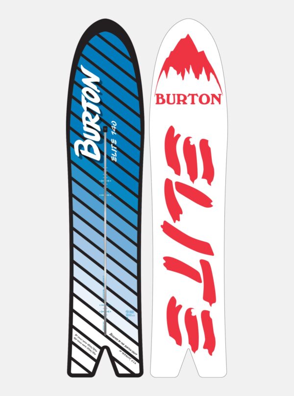 Burton 1987 Elite Flat Top Snowboard, 140