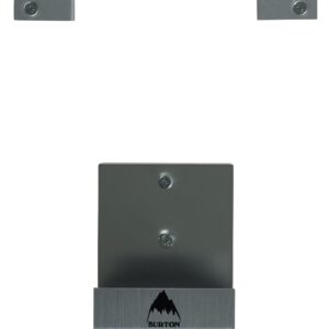 Burton Collector's Edition Snowboard Wall Mounts, Silver