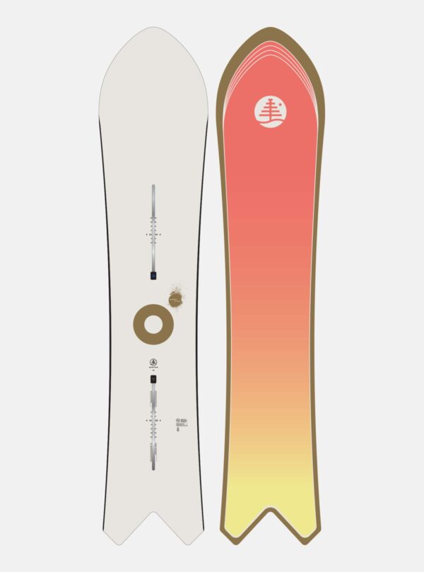 Burton Family Tree Short Stop Flat Top Snowboard, Graphic, 150