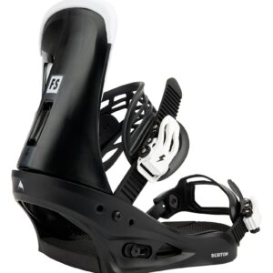 Burton Men's Freestyle Re:Flex Snowboard Bindings, Black, M