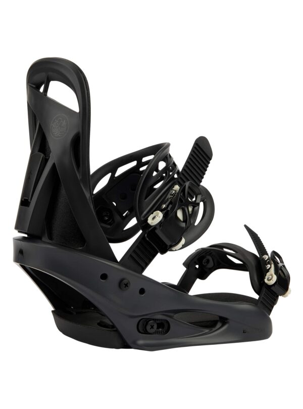 Burton Women's Citizen Re:Flex Snowboard Bindings, Black, M