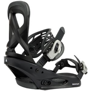 Burton Women's Scribe Re:Flex Snowboard Bindings, Black, M