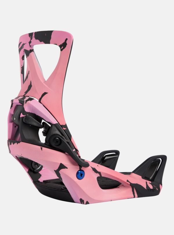 Burton Women's Step On® Re:Flex Snowboard Bindings, Pink / Black, S