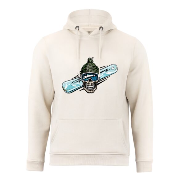 Cotton Prime® Kapuzensweatshirt Skull on Snowboarding