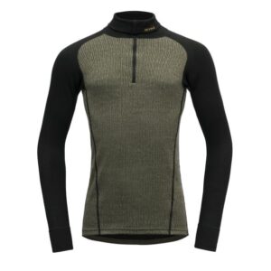 Devold of Norway Duo Active Merino 205 Zip Neck M Herren (Oliv L ) Skiunterwäsche