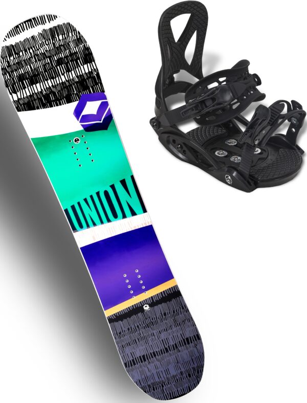 F2 Snowboard "FTWO Union Kids 21/22", (Set)