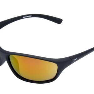 Gamswild Sonnenbrille UV400 Sportbrille Fahrradbrille Skibrille Softtouch Damen Herren Modell WS6426 in braun, grün, violett