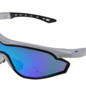 Gamswild Sportbrille UV400 Sonnenbrille Skibrille Fahrradbrille TR90 Damen Herren, Modell WS7534 in weiß, blau, grün