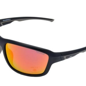 Gamswild Sportbrille UV400 Sonnenbrille Skibrille Fahrradbrille TR90 Damen Herren, Modell WS7536 blau, blau-grau, grün-türkis, pink-orange, schwarz-braun