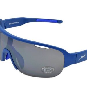 Gamswild Sportbrille UV400 Sonnenbrille Skibrille Fahrradbrille TR90 Damen, Herren Modell WS8434 in, blau, schwarz, weiß