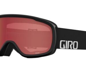 Giro Roam - Skibrille (black wordmark - amber scarlet/yellow)