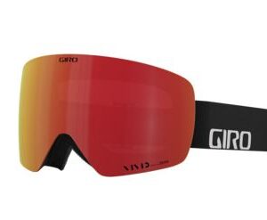 Giro Snow Goggle Contour RS - Skibrille (black wordmark - vivid ember/vivid infrared)