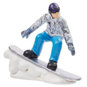 HobbyFun Dekofigur Snowboarder, 9,5 cm