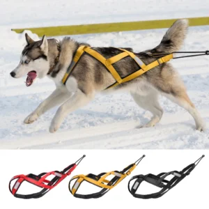 Hund Schlitten Harness Pet Gewicht Ziehen Rodeln Harness Mushing X Zurück Harness Für Große Hunde