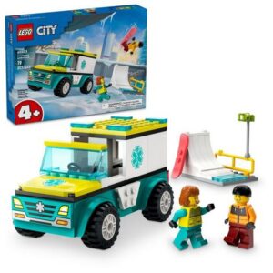 LEGO® Spielbausteine Lego 60403 Rettungswagen und Snowboarder