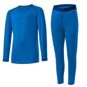 Löffler Transtex Warm Long SET Kids (Blau 104) Skiunterwäsche