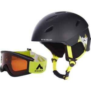 McKINLEY Kinder Skihelm mit Skibrille Pulse HS-016 Combo + Freeze 2.0