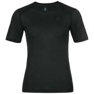 Odlo Active Warm ECO Bl Top Crew Neck S/S W Damen Funktionsunterhemd (Schwarz S ) Skiunterwäsche