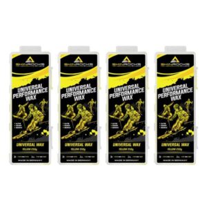 SkinRocks Universal Skiwachs LL Snowboard Bügelwachs All IN ONE Wax 1KG gelb