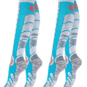 Stark Soul® Skisocken Ski & Snowboard Socken mit Spezialpolsterung, 2 Paar 2 Paar