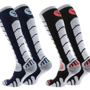 Stark Soul® Skisocken Ski & Snowboard Socken mit Spezialpolsterung, 2 Paar 2 Paar