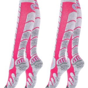 Stark Soul® Skisocken Ski & Snowboard Socken mit Spezialpolsterung, 2 Paar 2 Paar