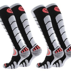 Stark Soul® Skisocken Ski & Snowboard Socken mit Spezialpolsterung, 2 Paar 2 Paar