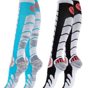 Stark Soul® Skisocken Ski & Snowboard Socken mit Spezialpolsterung, 2 Paar 2 Paar