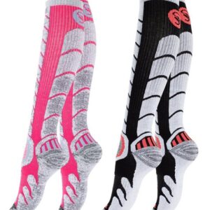 Stark Soul® Skisocken Ski & Snowboard Socken mit Spezialpolsterung, 2 Paar 2 Paar