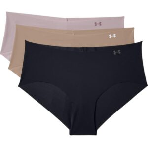 Under Armour PS Hipster 3Pack Damen Funktionsunterhose (Schwarz L ) Skiunterwäsche