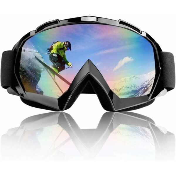 Vingo - Skibrille Snowboard Schutzbrille Anti Fog uv für Outdoor Motorradbrillen Aktivitäten Skifahren Radfahren Snowboard Wandern Augenschutz