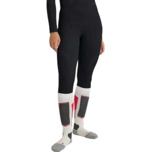 Falke Wool-Tech 3/4 Tights Regular Fit W Damen (Schwarz M ) Skiunterwäsche