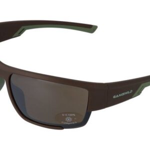 Gamswild Sportbrille UV400 Sonnenbrille Skibrille Fahrradbrille breite Bügel/Zugluftschutz, Damen Herren Modell WS7133 in schwarz, braun, blau