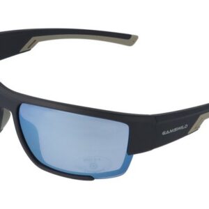 Gamswild Sportbrille UV400 Sonnenbrille Skibrille Fahrradbrille breite Bügel/Zugluftschutz, Damen Herren Modell WS7133 in schwarz, braun, blau