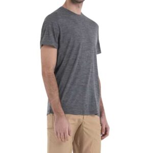 Icebreaker M Merino 150 Tech Lite III SS Tee Herren (Grau XXL ) Skiunterwäsche