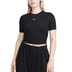 Nike W NSW Essential Slim Crop Damen (Schwarz L ) Skiunterwäsche