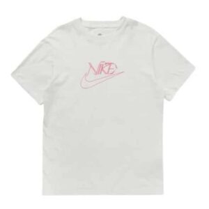 Nike W NSW Tee OC 2 Boyfriend Damen T-Shirt (Beige S ) Skiunterwäsche