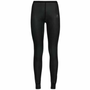 Odlo Active F-Dry Light ECO Bl Bottom Long Pants W Damen Funktionsunterhose (Schwarz S ) Skiunterwäsche