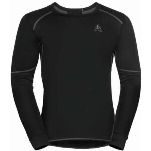 Odlo Active X-Warm ECO Bl Top Crew Neck L/S M Herren Funktionsunterhemd (Schwarz XL ) Skiunterwäsche