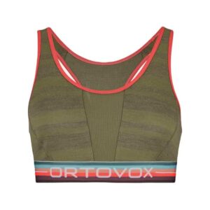 Ortovox 185 Rock'N'Wool Sport Top W Damen BH (Oliv XS ) Skiunterwäsche