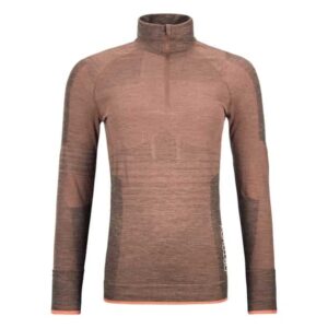 Ortovox 230 Competition Zip Neck W Damen Merinoshirt (Rosa L ) Skiunterwäsche