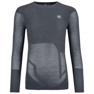 Ortovox - Women's Merino Thermovent L/S - Skiunterwäsche Gr M blau/grau