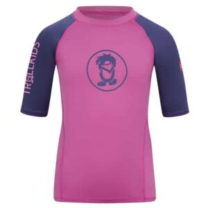 Trollkids Kinder Kids Kvalvika T T-Shirt (Pink 116) Skiunterwäsche