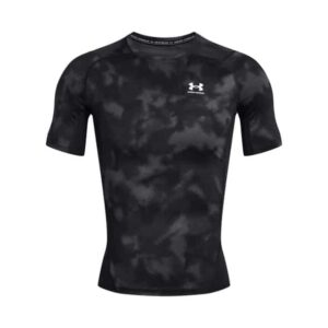 Under Armour HG Printed SS Herren (Schwarz L ) Skiunterwäsche